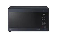 LG Mikrowelle mit Grill MH6565CPB Schwarz - Mikrowellenleistung: 1000 W - Fassungsvermögen: 25 l - Grillfunktion: Ja - Backofenfunktion: Nein - Steamfunktion: Nein - Breite: 47.6 cm