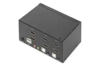 Digitus DS-12860 KVM switch Black