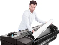 HP Designjet T1700 44-in Printer stampante grandi formati Getto termico d'inchiostro A colori 2400 x 1200 DPI 1118 x 1676 mm Collegamento ethernet LAN