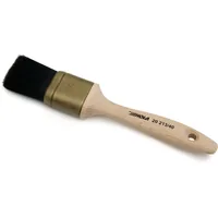 HOLA Lackierpinsel PUREmaxx plus 25 mm, Schwarz - Breite: 25 mm - Material: Schweineborsten - Zertifikate: Keine Zertifizierung - Länge: 25 mm - Eigenschaften: Keine Eigenschaft - Anwendung: Universal