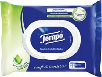 Tempo Feuchttücher sanft & sensitiv Aloe Vera 42 Stück - Packungsgrösse: 42 Stück - Detailfarbe: Weiss - Biologisch abbaubar: Ja - Natürlich Leben: Keine Besonderheiten