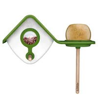 LONA love nature Futterspender H2, Grün - Grundfarbe: Grün - Tierart: Vogel - Produkttyp: Futterstelle
