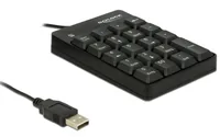 Delock Tastatur USB Nummernblock 19 Tasten