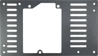 Inter-Tech AC Netzteilblende ATX-04, ATX-TFX, Stahl,lackiert