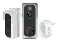 Bea-fon Visitor 2V Set, Schwarz, Weiß, Kabellos, 95 dB, IP54, 3 MP, 2304 x 1296 Pixel