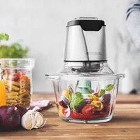 Gastroback Design Mini Chopper Plus 0.6 L 400 W Stainless steel, Transparent