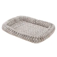 ferplast Kissen Tender 60, Grau - Breite: 61 cm - Höhe: 5 cm - Tiefe: 46 cm - Detailfarbe: Grau - Produkttyp: Zubehör - Tierart: Hund