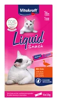 VITAKRAFT Liquid Snack Duck - cat treats - 6 x 15g