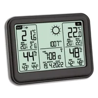 TFA-Dostmann 35.1141.01 digital weather station Black Battery