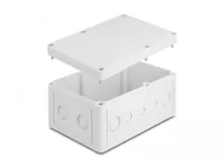 DeLOCK Installation housing with cable entries 180 x 125 x 90 mm grey