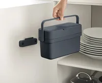 Joseph Joseph Compo 4 Bio Mülleimer grau