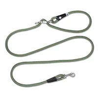 curli Hundeleine Vario Comfort S Moss - Breite: 0.8 cm - Länge: 2 m - Material: Nylon - Detailfarbe: Grün - Produkttyp: Alltagsleine - Tierart: Hund