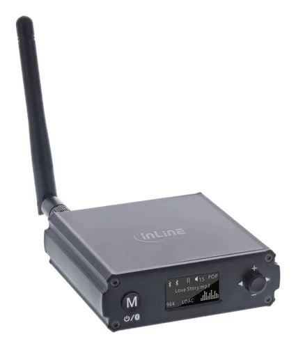 InLine 99209M amplificatore per cuffia Nero