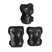 ROLLERBLADE Protektorenset Skate Gear 3 Pack - Körperbereich: Ellbogen - Knie - Hände - Zielgruppe: Herren - Damen - Set: Ja - Farbe: Schwarz - Grösse: XL