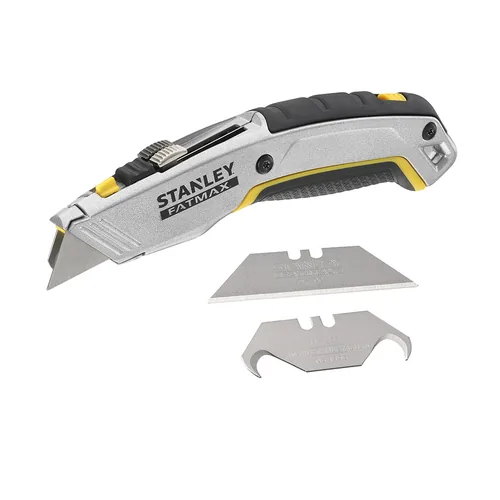 Stanley Fatmax Messer Fatmax Pro 2-in-1 19 mm - Set: Nein - Typ: Messer - Funktionen: Einziehbare Klinge - Klingenarretierung - Klingenmagazin