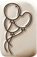 LaDot Tattoostempel Ballone Medium - Produktart Styling: Tattoostempel - Set: Nein - Detailfarbe: Weiss