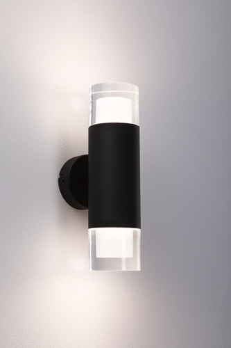 Paulmann Badezimmerleuchte Wand-/Deckenleuchte Kame 2x 4W - Leuchten Kategorie: Badezimmerleuchte - Lampensockel: LED fest verbaut - Farbtemperatur Kelvin: 3000 K - Anzahl Lampen: 2 - Gesamtleistung: 8 W - Leuchtmittel mitgeliefert: Ja