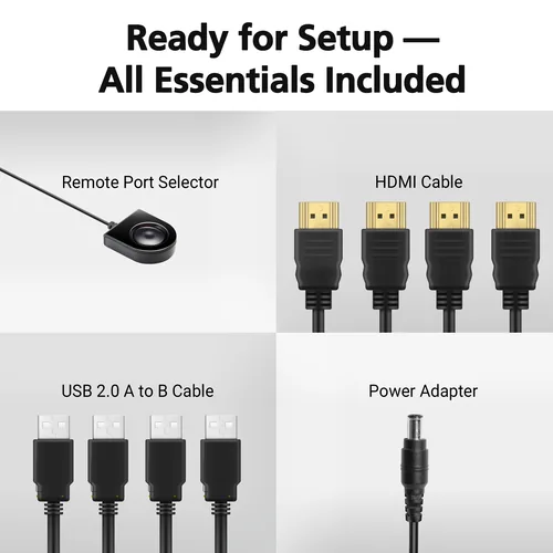 ATEN CS784H 4-Port USB HDMI KVM Switch