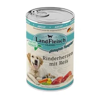 Landfleisch 9115887 dogs moist food Apple, Beef, Rice, Vegetable Adult 400 g