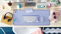 Logitech Desk Mat Lilac