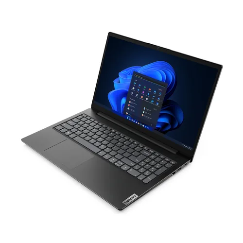 Lenovo V15 G4 ABP AMD Ryzen™ 5 5625U Laptop 39.6 cm (15.6") Full HD 8 GB DDR4-SDRAM 256 GB SSD Wi-Fi 6 (802.11ax) Windows 11 Pro Black German