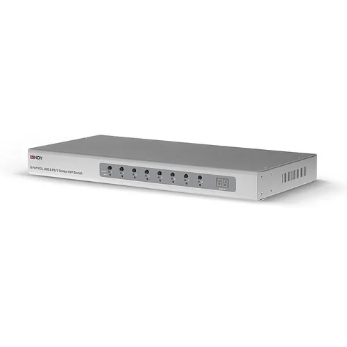 LINDY KVM Switch 8 Port VGA, USB PS2 Combo