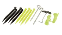 Outwell Tent Accessories Pack - Bodenbeschaffenheit: Weicher Boden - Material: Kunststoff - Stahl - Nachhaltigkeit: Nicht angegeben - Länge: 230 mm - Sportart: Camping