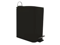 Spirella Erik 5 L Rectangular Stainless steel Black