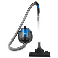 Medion Bodenstaubsauger MD12078 - Staubsauger Typ: Bodenstaubsauger - Motorleistung: 800 W - Detailfarbe: Blau - Schwarz - Beutellos: Ja - Staubbehältervolumen: 2 l - Nasswischfunktion: Nein