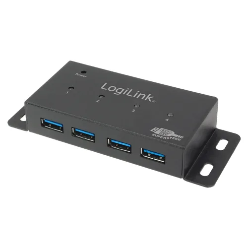 LogiLink UA0149 USB 2.0 HUB 4-Port 4xUSB 3.0 montierbar
