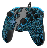 PDP Rematch Wired Controller 500-134-SKSG NSW,Shoot,Glow in the Dark