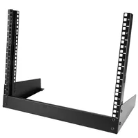 2-POST DESKTOP RACK - 8U 8U OPEN FRAME RACK CABINET - 8U