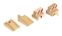 BRIO Eisenbahn Rampen und Prellböcke - Kategorie: Schienen & Weichen - Altersempfehlung ab: 3 Jahren - Material: Holz - Eigenschaften: Keine Eigenschaft - Zertifikate: FSC
