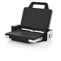 WMF Multifunktionsgrill Lono 2-in-1 2100 W - Produkttyp: Kontaktgrill - Höhenverstellbar: Nein - Detailfarbe: Silber - Leistung: 2100 W - Temperatur einstellbar: Ja - Anzahl unterschiedliche Grillplatten: 1
