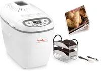 Moulinex OW6101 bread maker 1650 W White, Grey