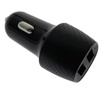 2GO KFZ Ladegerät 2000mA 2x USB-A schwarz
