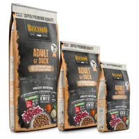 Belcando Trockenfutter Getreidefrei Ente 1 kg - Tierbedürfnis: Kein besonderes Bedürfnis - Nachhaltigkeit: Nicht angegeben - Lebensphase: Adult - Produkttyp: Alleinfutter - Packungsgrösse: 1 kg - Fleischsorte: Ente