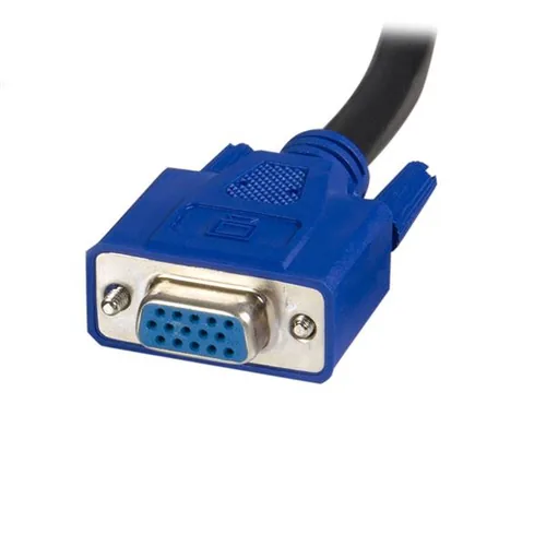6 FT 2-IN-1 USB KVM CABLE .