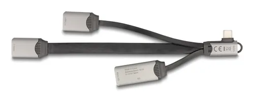 DELOCK 2 Port USB Hub inklusive SD und Micro SD Card Reader