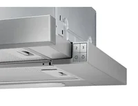 Samsung Dunstabzugshaube NK24M1030IS/UR 3 Stufen - Energieeffizienzklasse: C - Einbaunormen: EU 60 - Tiefe: 28 cm - Breite: 60 cm - Höhe: 18 cm - Modellart Dunstabzugshaube: Wandhaube