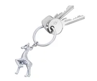 Troika Schlüsselanhänger Gisela Giraffe Grau matt - Assortiert: Nein - Produkttyp Geschenke: Schlüsselanhänger