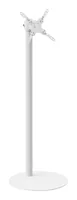 Multibrackets Standfuss M Pro Series Single Pole Floorbase 2 Weiss - Eigenschaften: Neigbar - Schwenkbar - Höhenverstellbar: Nein - Maximale Bildschirmgrösse: 32  - VESA Norm: 100x100 mm - 200x100 mm - 200x200 mm - 75x75 mm - Detailfarbe: Weiss - Maximale