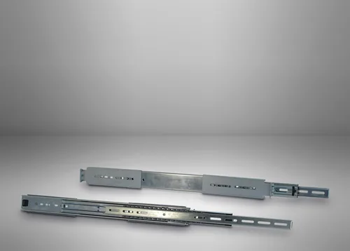 Inter-Tech 20 Teleskopschienensatz für IPC Silber