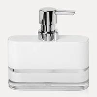 Möve Seifenspender Line 250 ml, Weiss - Fassungsvermögen: 250 ml - USB-Schnittstelle: Nein - Detailfarbe: Weiss - Wandmontage: Nein - Sensor-Technik: Nein