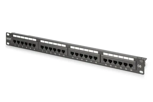 Digitus CAT 6, class E patch panel, unshielded