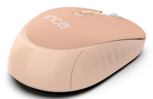 INCA Maus IWM-243RH 1600 DPI,CANDY DESIGN Creme, 2,4GHz