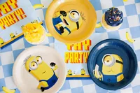 PARTYDECO Teller 18cm TPP109 Minions 6 Stück
