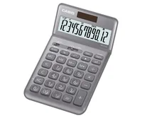 CASIO Tischrechner JW-200SC-GY-S 12-stellig grau