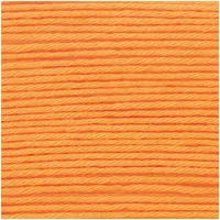Rico Design Wolle Creative Ricorumi DK 25 g, Mandarine - Packungsgrösse: 1 Stück - Länge: 57.5 m - Material: Baumwolle - Detailfarbe: Mandarine - Waschbar bei: 30 °C - Nadelstärke: 3 mm - 4 mm