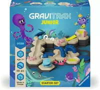 Ravensburger Kugelbahn GraviTrax Junior Starter Set S My Ocean - Altersempfehlung ab: 3 Jahren - Material: FSC®-Holz - Eigenschaften: Zertifikat - Zertifikate: FSC - Anzahl Teile: 58 Teile